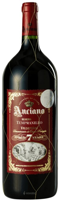 Anciano - Reserva - 7 Years Tempranillo 2016 (750ml)