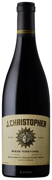 J. Christopher Bieze Vineyard Pinot Noir 2018 (750ml)