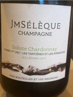 J-M Sélèque - Soliste Chardonnay Pierry 1er Cru les Tartières et les Porgeons Champagne 2018 (750ml)
