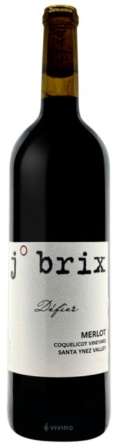 J.Brix - Défier Coquelicot Vineyard Merlot 2020 (750ml)