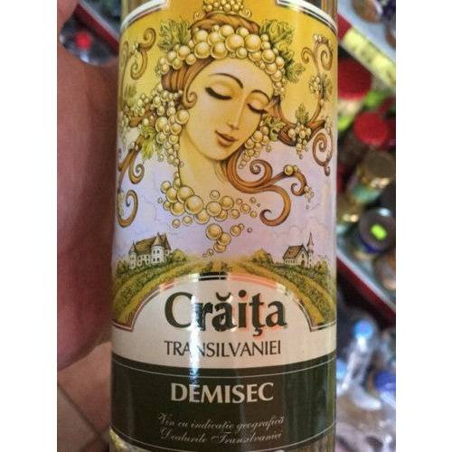 Jidvei Cr&#259;i&#539;a Transilvaniei Alb Demi Sec NV (750 ml)