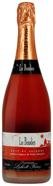 Laherte Freres Les Beaudiers Rosé de Saignée Vieilles Vignes de Pinot Meunier Extra-Brut Champagne 2016 (750ml)