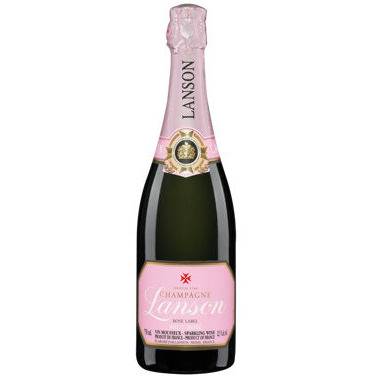 Lanson Le Rosé Champagne NV (750 ml)
