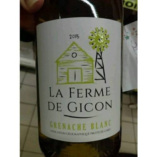 Laudun-Chusclan (Maison Sinnae) La Ferme de Gicon Grenache Blanc 2019 (750ml)