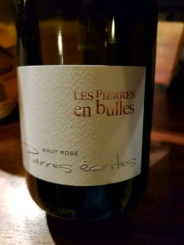 Les Pierres Ecrites Les Pierres en Bulles Brut Rosé NV (750 ml)