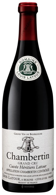 Louis Latour Chambertin Grand Cru Cuvée Héritiers Latour 2019 (750ml)