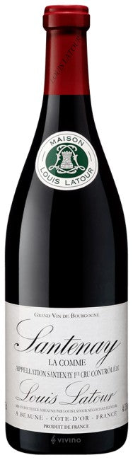 Louis Latour - Santenay 1er Cru La Comme 2019 (750ml)