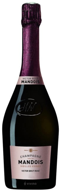 Mandois - Cuvée Victor Brut Rosé Vieilles Vignes Champagne 2012 (750ml)