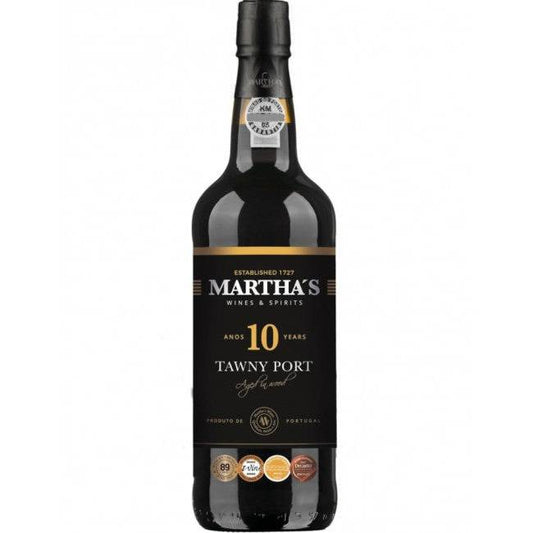 Martha's 10 Years Old Tawny Port NV (750 ml)