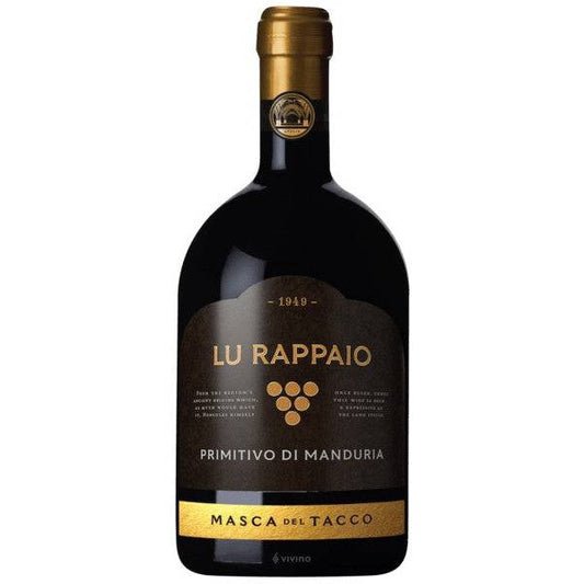 Masca del Tacco Lu Rappaio Primitivo di Manduria 2022 (750ml)