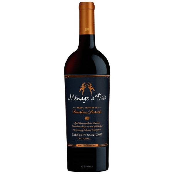 Ménage à Trois Bourbon Barrel Cabernet Sauvignon 2020 (750ml)