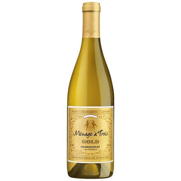 Ménage à Trois Gold Chardonnay 2019 (750ml)