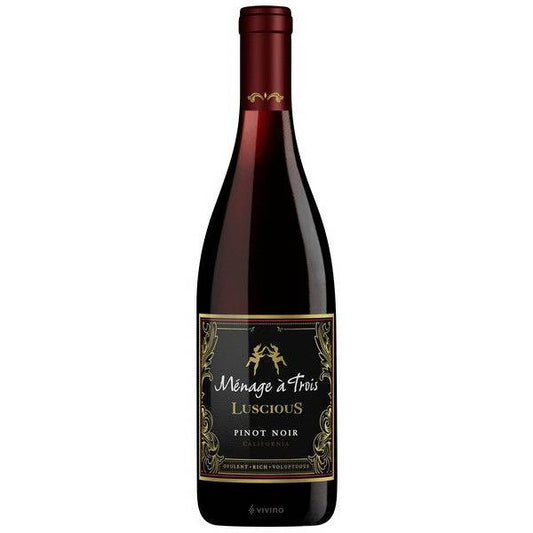 Ménage à Trois Luscious Pinot Noir 2018 (750ml)