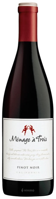 Ménage à Trois Pinot Noir 2019 (750ml)