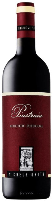 Michele Satta - Piastraia Bolgheri Superiore 1996 (750ml)