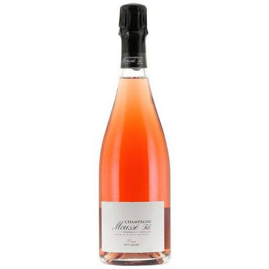 Moussé Fils Effusion Brut Rosé Champagne NV (750 ml)