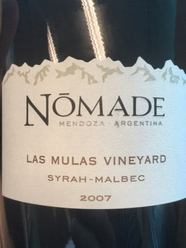 Nomade - Las Mulas Reserva Syrah - Malbec 2017 (750ml)