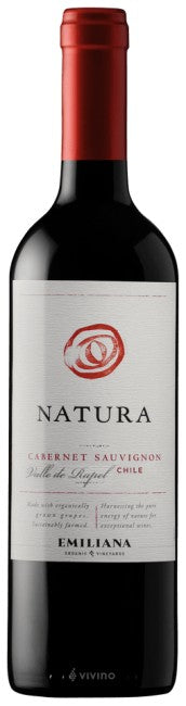 Natura by Emiliana - Cabernet Sauvignon Central Valley 2021 (750ml)