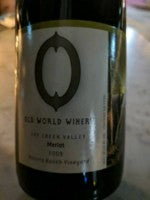 Old World Winery - Mounts Bench Vineyard Merlot 2009 (750ml)