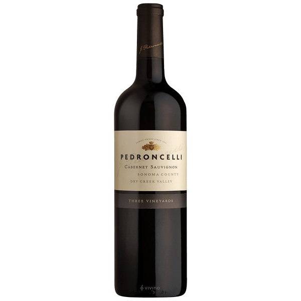 Pedroncelli Three Vineyards Cabernet Sauvignon 2021 (750ml)