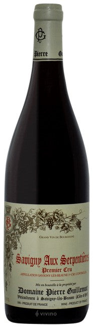 Pierre Guillemot Savigny Aux Serpentières Premier Cru 2022 (750ml)