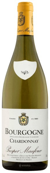 Prosper Maufoux - Bourgogne Blanc (Chardonnay) 2022 (750ml)