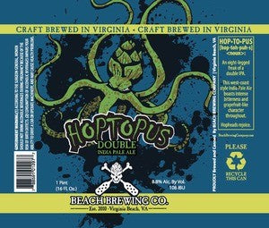 Reaver Beach Brewing Company - Hoptopus (4 pack 16oz cans)