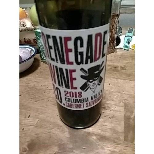 Renegade Wine Co. Cabernet Sauvignon 2019 (750ml)