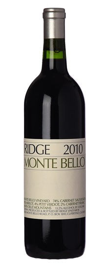 Ridge Vineyards - Monte Bello 2004 (750ml)