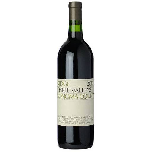 Ridge Zinfandel Sonoma County Three Valleys 2022 (750ml)