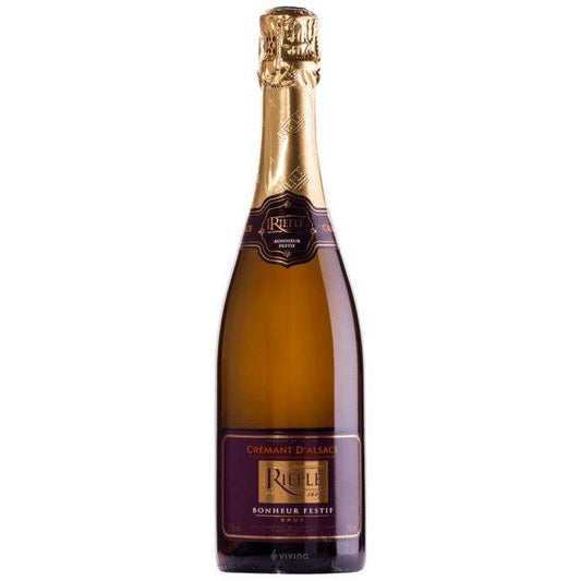 Riefle Crémant d'Alsace Brut (Bonheur Festif) NV (750 ml)