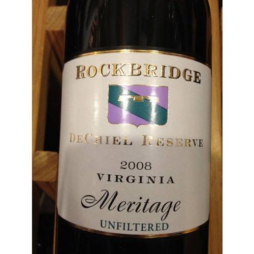 Rockbridge DeChiel Reserve Meritage 2018 (750ml)