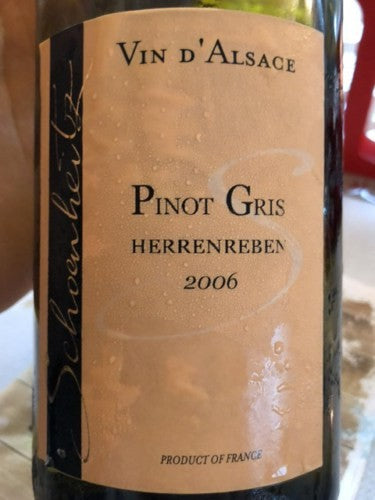 Schoenheitz - Pinot Gris Herrenreben 2016 (750ml)