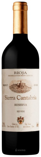 Sierra Cantabria Reserva 2014 (750ml)