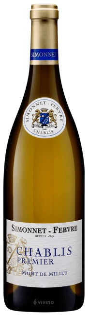 Simonnet-Febvre - Mont de Milieu Chablis Premier Cru 2020 (750ml)