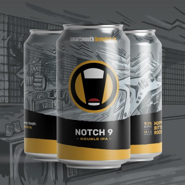 Smartmouth Brewing Company - Notch 9 (4 pack cans)