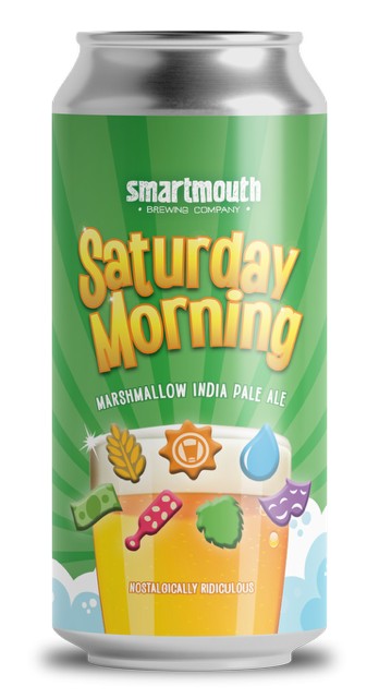 Smartmouth Brewing Company - Saturday Morning Marshmallow IPA (4 pack 16oz cans)