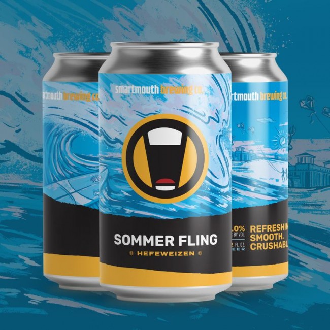 Smartmouth Brewing Company - Summer Fling (24 pack cans)