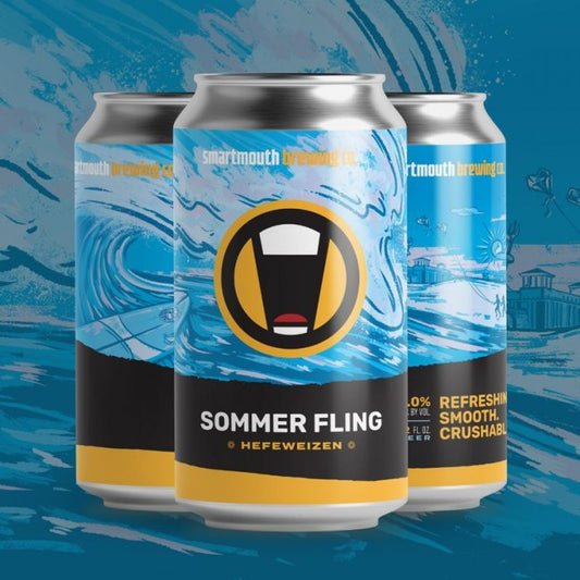 Smartmouth Brewing Company - Summer Fling (24 pack cans)