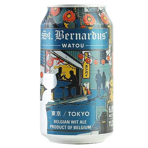 St. Bernardus - Tokyo Wit Ale (4 pack cans)