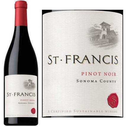 St. Francis Pinot Noir Sonoma Valley 2019 (750ml)