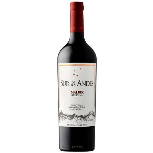 Sur de Los Andes Malbec Reserva 2021 (750ml)