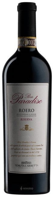 Tenuta Carretta Bric Paradiso Roero 2017 (750ml)