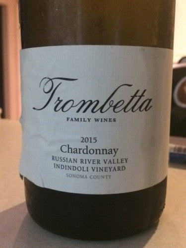 Trombetta Indindoli Vineyard Chardonnay 2018 (750ml)