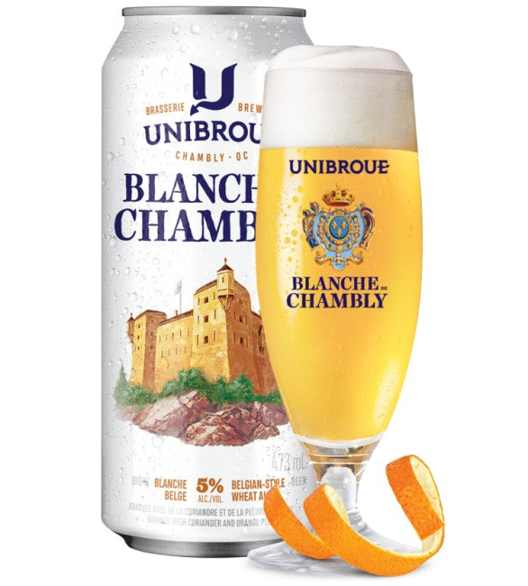 Unibroue - Blanche de Chambly (4 pack 16oz cans)