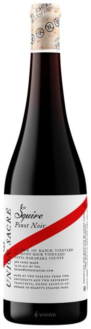 Union Sacré - Squire Pinot Noir 2022 (750ml)