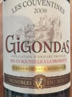 Vignobles du Soleil - Reserve Paul Blisson Les Couventines Gigondas 2020 (750ml)