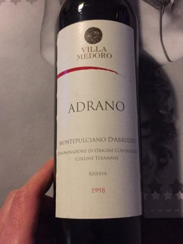 Villamedoro - Adrano Montepulciano d'Abruzzo Colline Teramane Riserva 2004 (750ml)