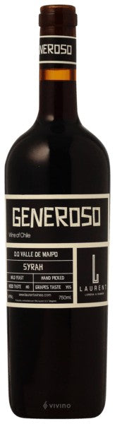 Vina Laurent - Generoso Syrah 2022 (750ml)