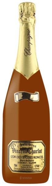 Vincent Charlot - L'Or des Basses Ronces Blanc de Blancs Extra-Brut Millésime Champagne 2015 (750ml)